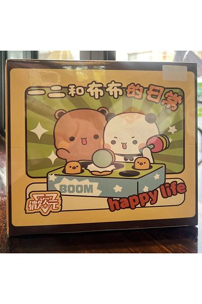 Choice 1 Box Random 18Pcs New Original Panda Bubu And Yier Daily Life Series Blind Box Toys Cute Cartoon Pa