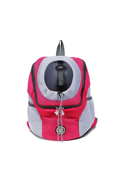 Choice S Rose Red New Dual Cell Travel Folder Backup External Travel Animal Pet Dog Backup Network