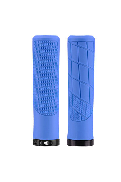 Choice قبضة M2 Blue Grip للدراجات الجبلية، أصفاد قفل على مقود الدراجة الجبلية...