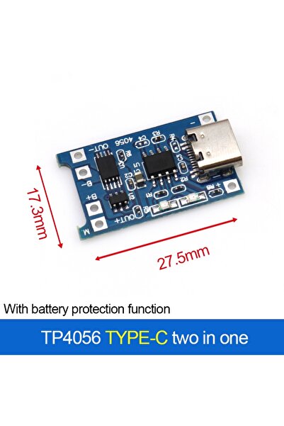 choice2 وحدة شاحن بطارية ليثيوم 18650 من النوع C 5 فولت 1 أمبير Micro/Type-c/...