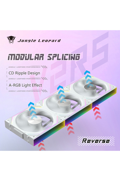 Choice3 A-RGB Other V2RS WR 3in1 Jungle Leopard Interstellar V2RS 120mm ARGB Modular Wireless Splicing Infin