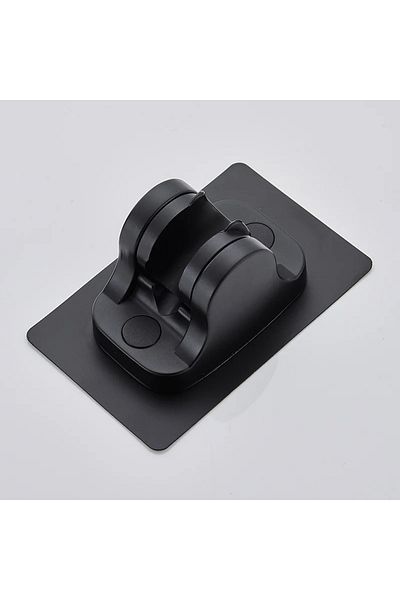 Choice black Support mural réglable pour pommeau de douche, ventouse noire, accessoires de salle de bain sa