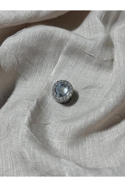 OCTBJX Zirkon Taşlı Silindir Charm