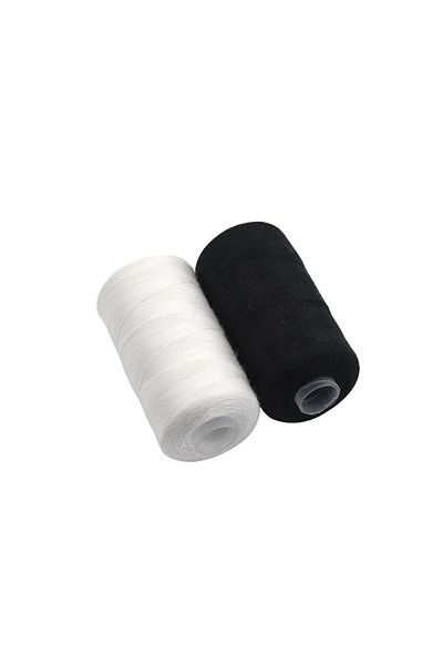 Choice 2 2pcs/set 500m Sewing Thread Works For Hand&machine Sewing Spools Polyester Diy Sewing Black/white