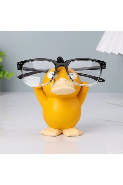 Choice A Psyduck Glasses Shelf Ornaments For Home Study Glasses Shelves Glasses Store Decoration Props Dis.