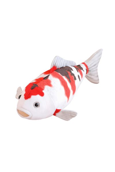 Choice 70cm as picture 1pc 75CM Simulation Koi Fish Plush Toys Soft Stuffed Cartoon Carp Plushie Pillow For
