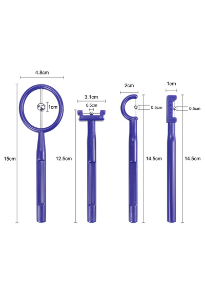 Choice 4 قطع من أدوات تدريب جديدة للأطفال لتمرين أطراف الفم واللسان والعناية بالفم وقوة العضلات وتدريب أطراف اللسان