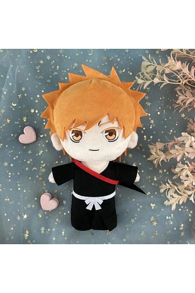 Choice 20cm B Anime BLEACH Kuchiki Byakuya Kurosaki ichigo Cosplay Plush Doll Toy 20cm Cute Soft Stuffed Pi