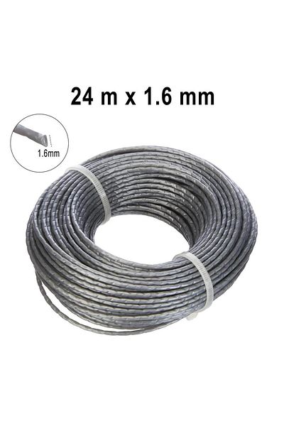 Choice For Bosch F016800462 Replacement 24 M X 1.6 Mm Electric Lawn Mower Trimmer Line Spool Thread For ...