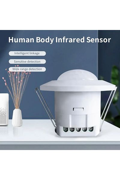 Choice 1pc 85-265v Recessed Sensor Smart Pir Infrared Body Motion Detector Light For Stair Corridor Car Par