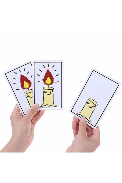 gootrades 1set 1 Set Relighting Candles Magic Cards Magic Tricks Magic Props Amazing New Magic Toy Funny Toys