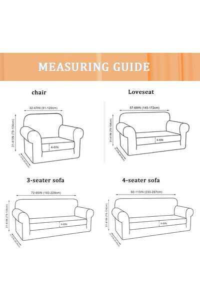Yelajoy 3-seater sofa cover,elk forest pattern,stretch fabric,fully covered,machine washable,190-230 cm,blue