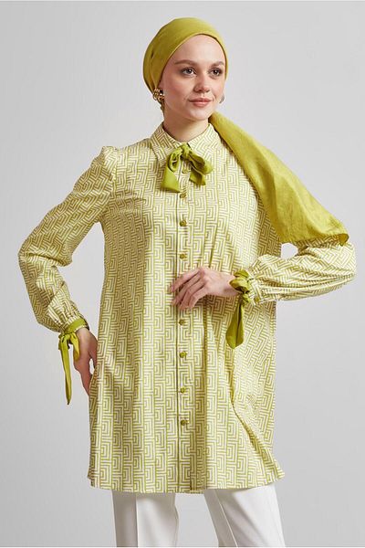 Alvina Patterned Tunic Model No: 45417
