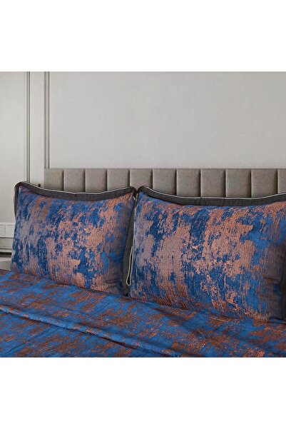 Lidoma Home FLORY SONIL CIFT KISILIK țesătură pichet SET ALBASTRU ÎNCHIS