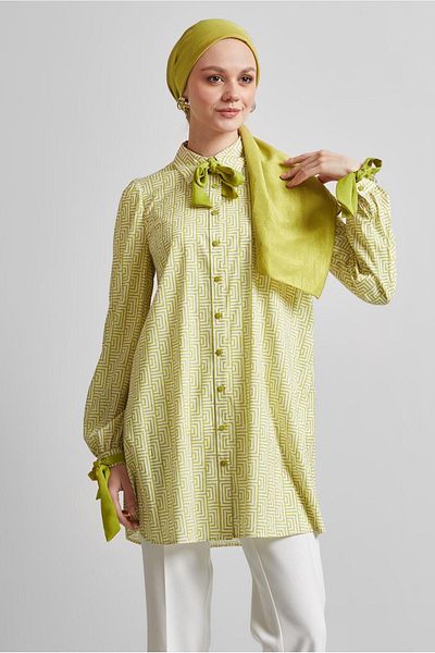 Alvina Patterned Tunic Model No: 45417