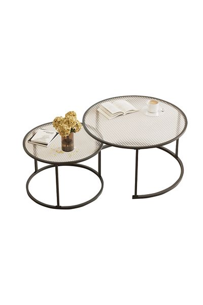 sharpdo Creative Combination Circular Coffee Table 60*60*45&45*45*40CM