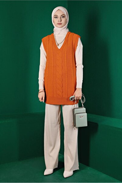 Alvina Knitted Detailed Knitwear Sweater 43122