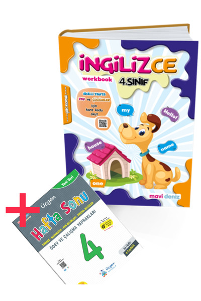 Mavi Deniz Yayınları 4.sınıf Ingilizce Kitabı Yeni