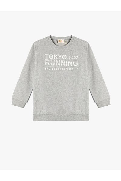 Koton Hanorac Tokyo, cu mânecă lungă, cu gât crew