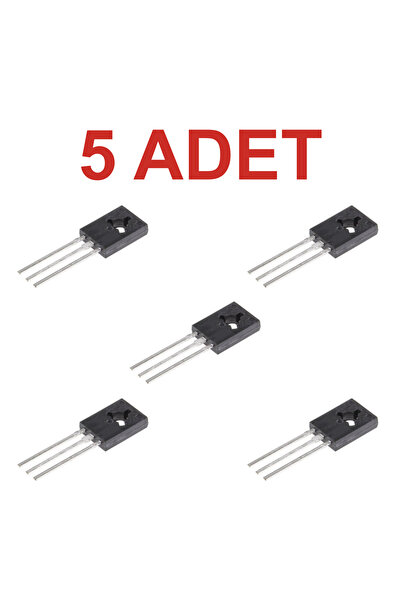 Rodevino 5 Adet Bd139 Transistör Bjt Npn To-126