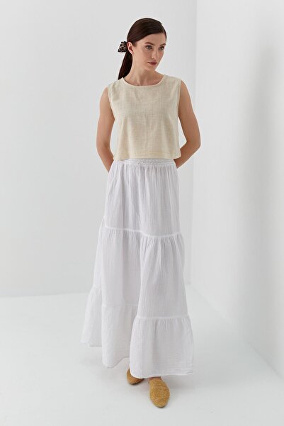 Shopping Shop Fusta Musulmană Albă