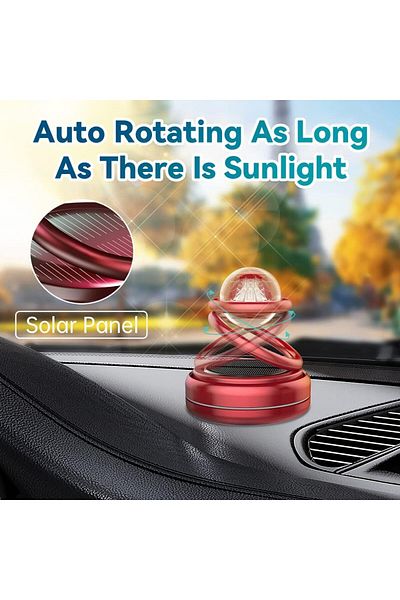 COOYA Car Air Freshener, Solar Powered Air Purifier, Aroma Diffuser, for Car Home Office