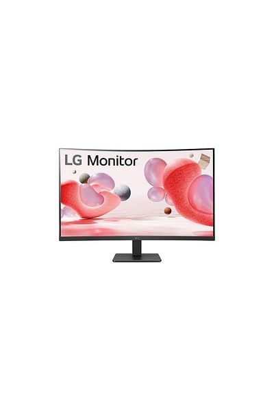 LG (32MR50C-B) شاشة منحنية FHD مقاس 32 بوصة بمعدل تحديث 100 هرتز، وتقنية AMD FreeSync، والتحكم على الشاشة، ومزامنة الحركة الديناميكية