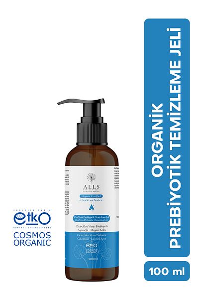 Alls Biocosmetics Organic Cicavera Prebiotic Cleansing Gel 100 ml