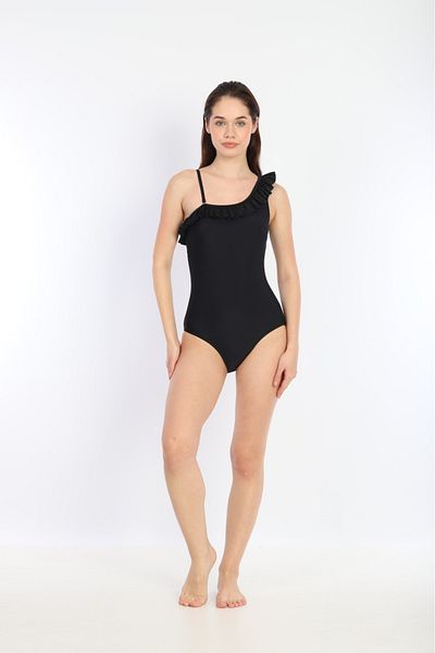 RAPAPA One Shoulder Women's Beach Swimsuit - 0208-S