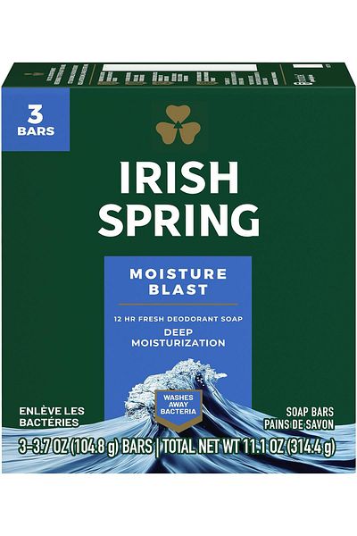 Irish Spring Moisture Blast Soap 3 Pack