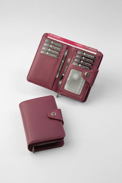 CENGİZ PAKEL Technological Leather Women's Wallet -Multi-Compartment Card Holder and Paper Money Compartment