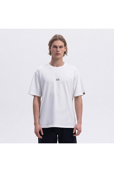 Ellesse Em376-Of Oversize Tee Men's T-Shirt - Off White
