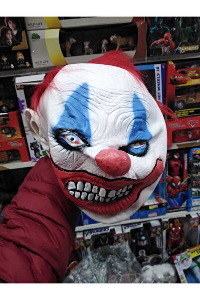 MuditaToys Korkunç Maske, Korku Maskesi, Halloween Horror Mask Evil, Cadılar ...
