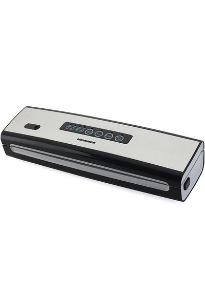 Heinner Aparat de vidat si sigilat Heinner Food Power 130 HAV-130BKSS, Vidare uscata/ umeda