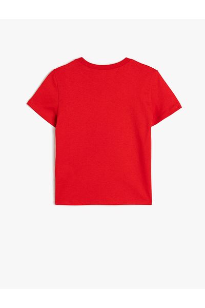 Koton Ataturk Printed Crew Neck Short Sleeve Cotton T-Shirt