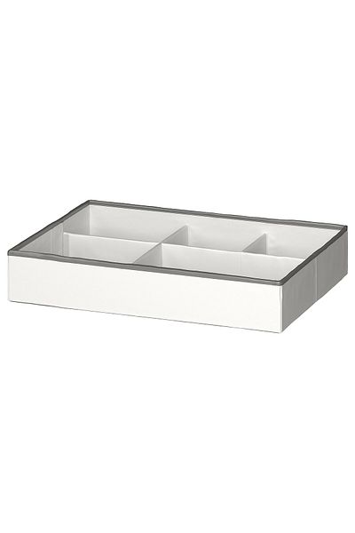 IKEA JÄTTEBJÖRN Organiser, white/grey, 50 x 35 x 9 cm