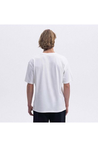 Ellesse Em376-Of Oversize Tee Men's T-Shirt - Off White