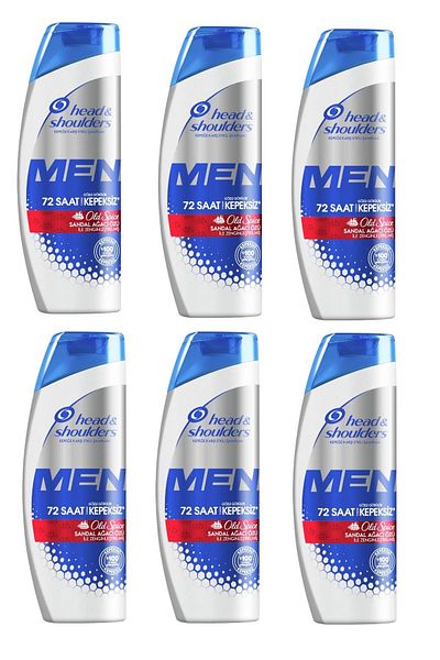 Head&Shoulders H&S 300 ml Men Shampoo Old Spice X 6 Pieces