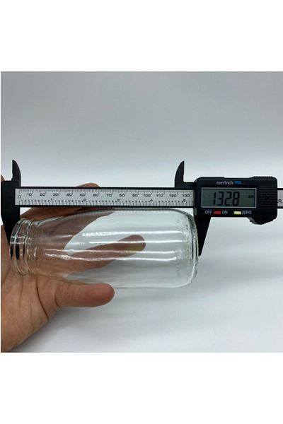 Vagonik 250 ml Transparent Milk, Ayran, Lemonade, Soft Drink Bottle 250 Cc Empty Glass Bottle with Plastic Cap 6 Pieces