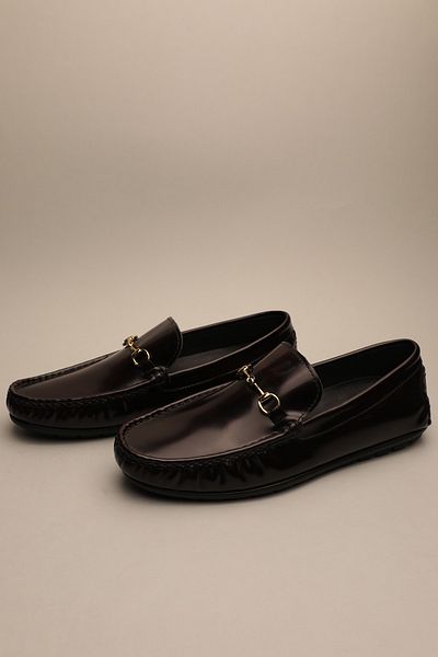 Gondol Loafer clasic pentru bărbați din piele naturală negru 41 ttx.662
