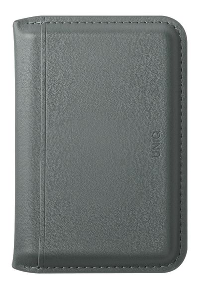 UNIQ Better By Design Rfid Protection Vegan Leather Wallet with Magnetic Stand Id / Driver's License / Credit Card Holder