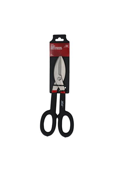ACE Ergonomic Vinyl Grip Handle Durable Tin Snips 10inch