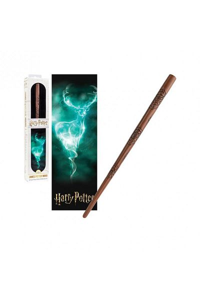 Harry Potter Harry Potter Wand - James Potter V2 30cm Original + Bookmark