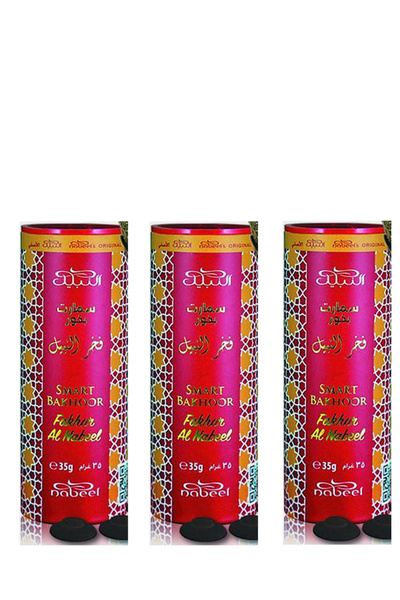Nabeel بخور سمارتفخر النبيل 35 جرام 3 قطع
