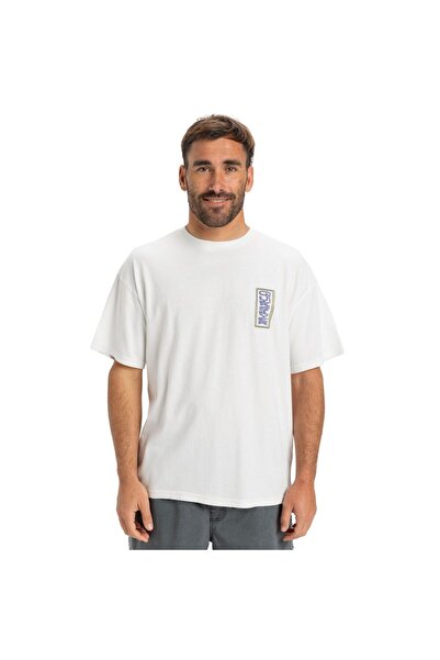 Quiksilver Gh Qs Sunrise Bowl Ανδρικό λευκό μπλουζάκι ΑΝΔΡΙΚΟ T-SHIRT EQYZT08022