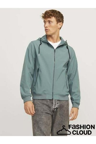 Jack & Jones Jachetă Softshell pentru bărbați, impermeabilă, de 3000 mm