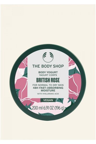 THE BODY SHOP Iaurt de corp, British Rose, 200 ml