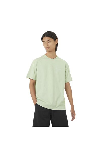 Salomon Logo Men's T-Shirt Sea Foam Lc2527300