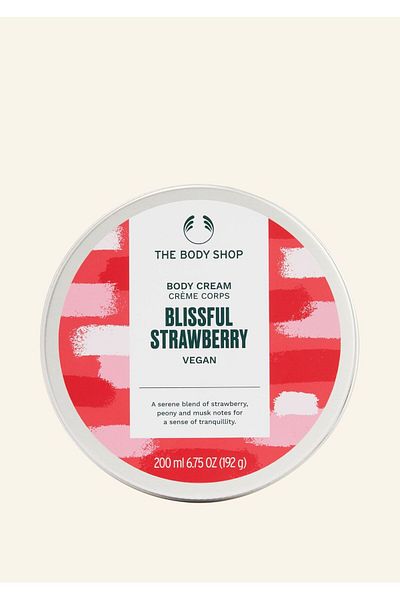THE BODY SHOP Crema hidratanta pentru corp, Blissful Strawberry, 200 ml