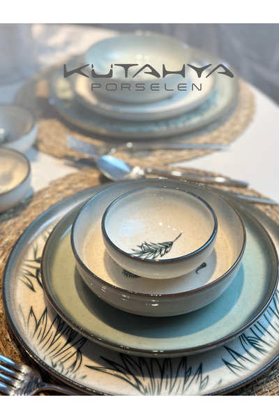 Kütahya Porselen Palmiye Multi 4 Parça 10 Cm Kase 80794